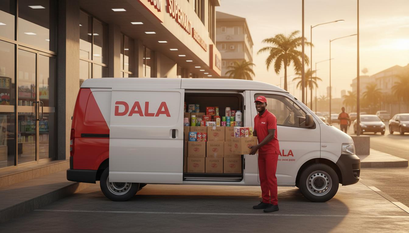 DALA delivery van